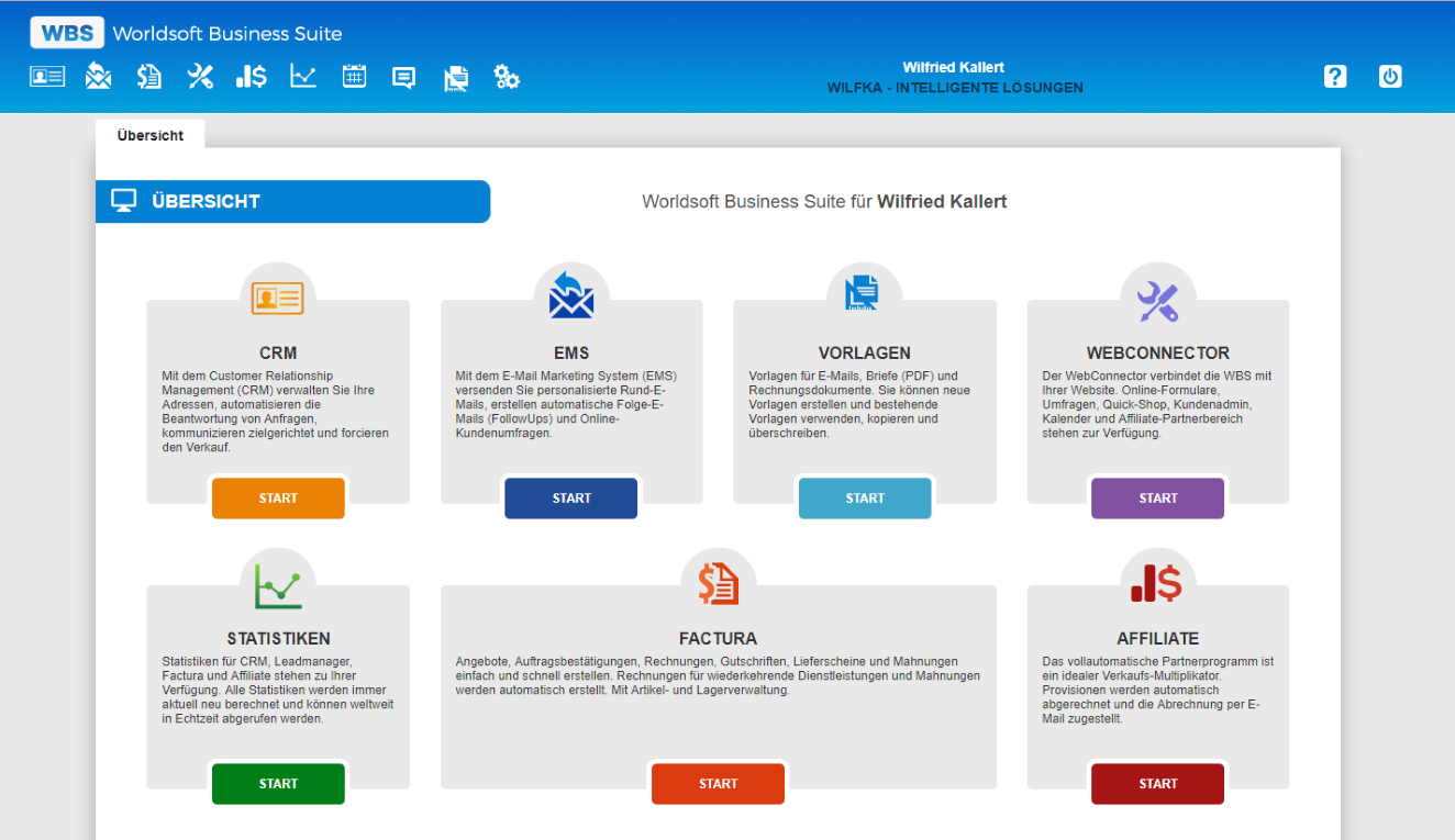 WORLDSOFT Business Suite WBS