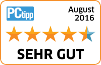 Bewertung PCTipp 2016 Bewertung PCTipp 2016
