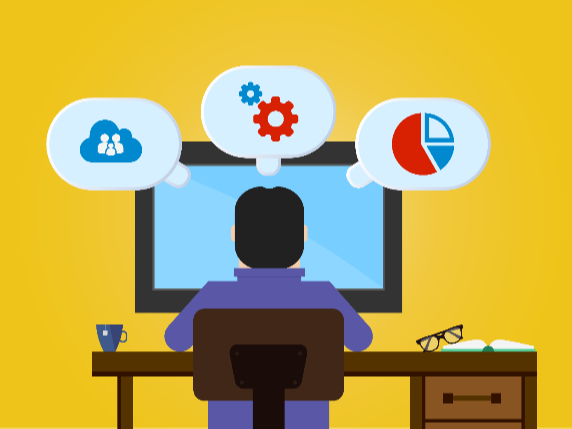 Illustration Web-Entwickler Illustration Web-Entwickler